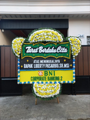 Papan Bunga Duka di Yaffi